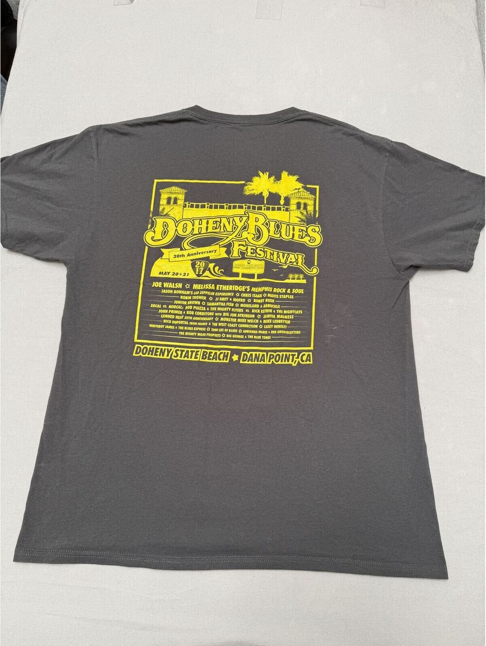 Dohney Dana Point Blues Music Festival 2017 T-shirt XL